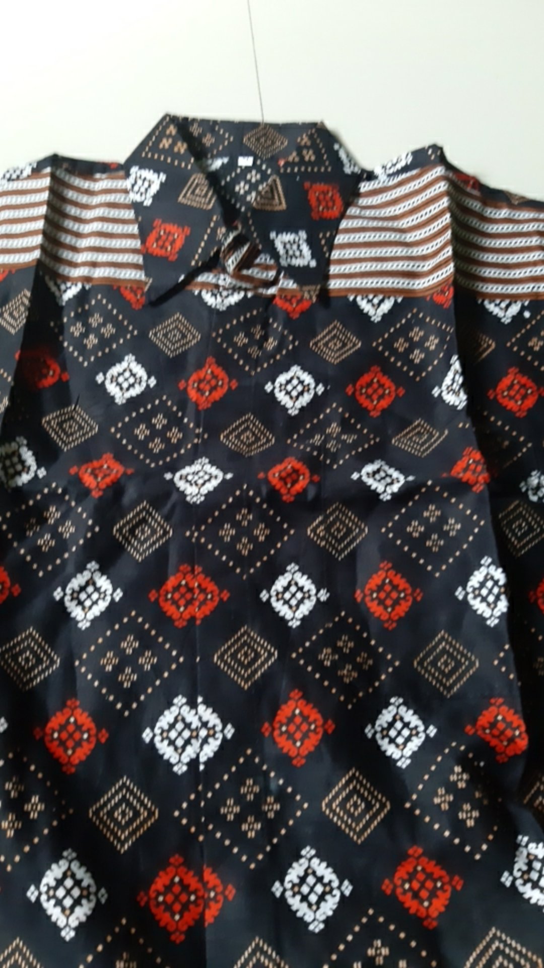 Kemeja Batik Pria Lengan Panjang Size M L Xl Xxl Bswart Batik Hrb026 Kenongo Hem Adipati Padi 04