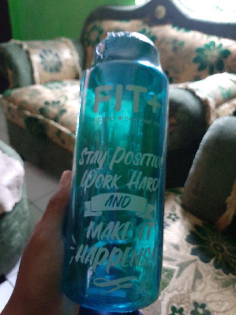 Botol Infused Water | Botol Minum Kulkas Fit Max 1150ml | Botol Infus | Botol Minum 1 Liter