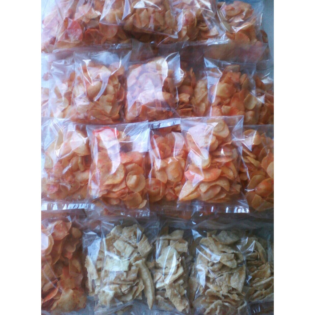 

keripik/ kemplang khas bangka