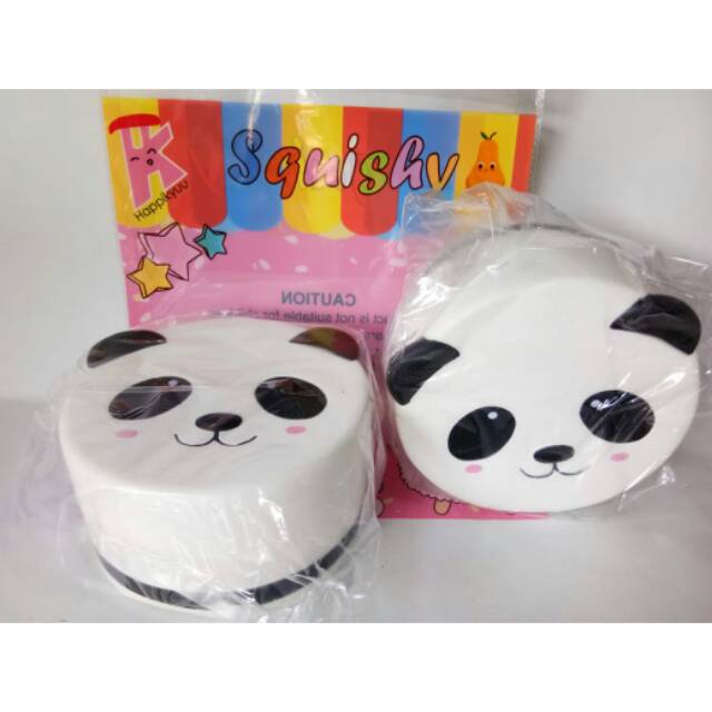 SQUISHY JUMBO PANDA CAKE