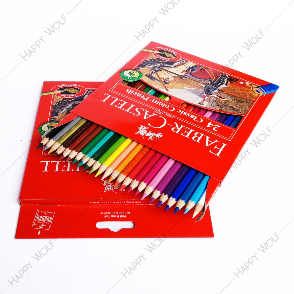 

Pensil Warna Faber-Castell 24 Classic Colour Pencils (#115854)