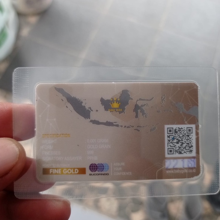 BabyGold Keping Maz Asli LM Bonus Pelanggan