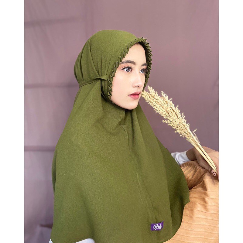 Bergo Maryam Lipit-Bergo Lipit Maryam-Matt Diamond