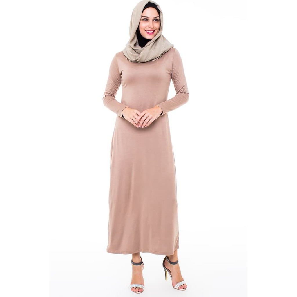 BAJU MANSET GAMIS PANJANG WANITA UKURAN ALL SIZE BAHAN SPANDEK ADEM MURAH MERIAH BISA COD