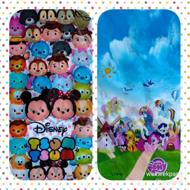 

17x35 Plastik Goodie Bag Kantong Snack Souvernir Tsum Tsum Littlepony