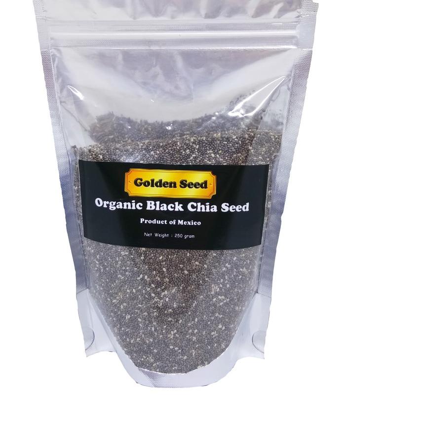 

❤[PROMO ⚡ALE!!!]❤ORGANIC BLACK CHIA SEED 250 GR MEXICO PREMIUM QUALITY - Chia Seeds Chiaseed Chiaseeds 250 GRAMharga bersaing