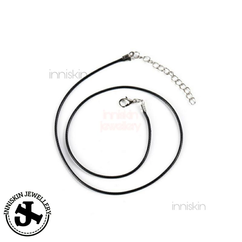 Kalung Liontin Korea / Kalung Tangan / Kalung Kucing / Necklace Finger / Necklace Cat / Kalung Tali Korea Hitam Tahan Air / Kalung Korea Waterproof