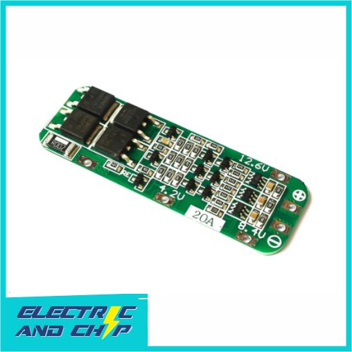 BMS 3S 20A 12V 18650 Li-ion Lithium Battery Protection Board