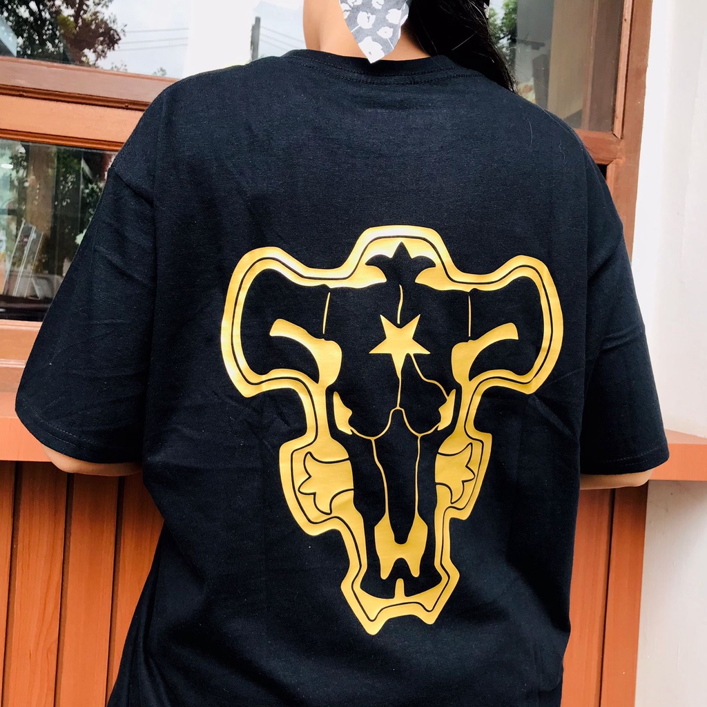 Tshirt BlackBull Black Clover Gold