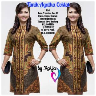 RESTOK Batik  Agatha Sarimbit  Batik  modern Dress batik  