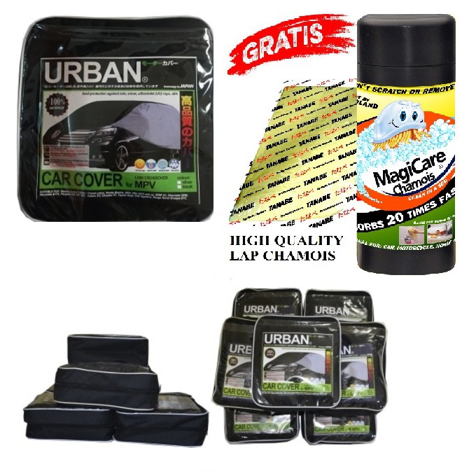HJK URBAN Cover Mobil Urban Sarung Mobil JAZZ YARIS AGYA SWIFT SPLASH AYLA MARCH KARIMUN GETZ IGNIS
