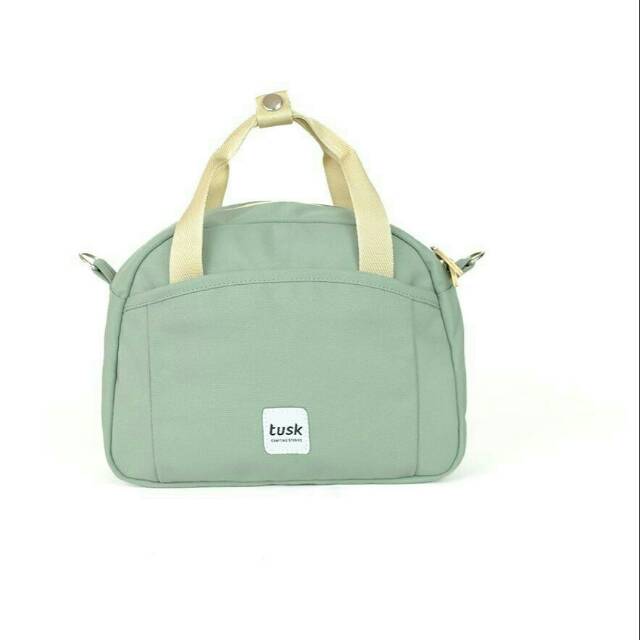 Tas Selempang Shoulder Wanita Original Tusk Hacimi Olive