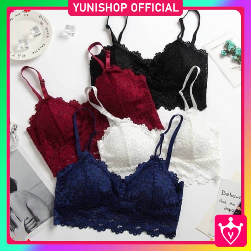 Sport Bra Pakaian Dalam Motif Bunga / Bra Olahraga Wanita High Quality Import / TS-51