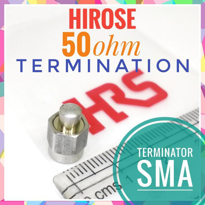 HRS / HIROSE SMA Termination 50ohm,Terminator, dummy load 50 ohm tektron22 Kualitas Baik