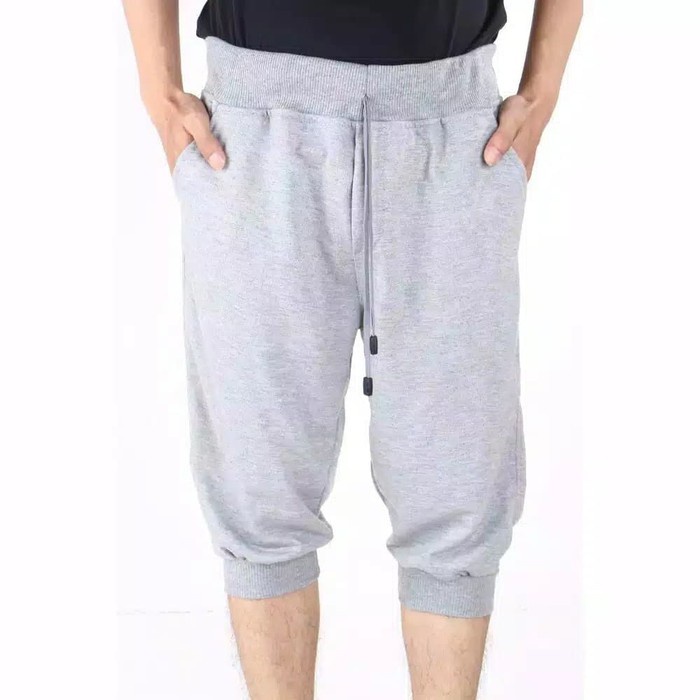 Celana joger jogger pendek 3/4 pria - celana pendek pria - training