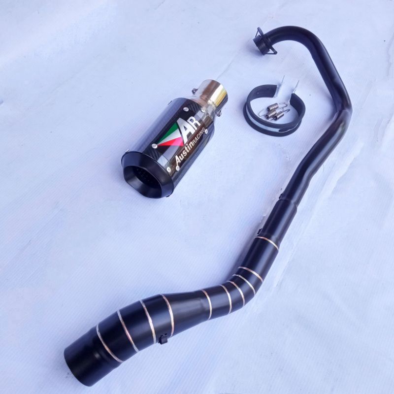 Knalpot racing AR AUSTIN RACING mx king Sniper 150 exciter 150 y15zr