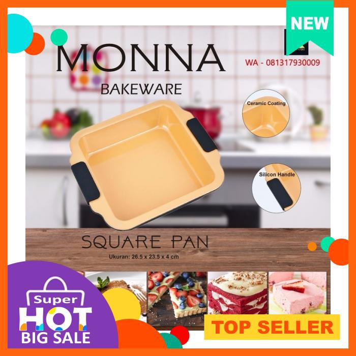 Signora Loyang Keramik Square Pan (Kami Cepat)