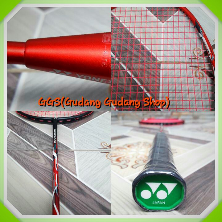 Raket Bulutangkis NanoFlare 700Merah Lentur dan Ringan Original Termurah