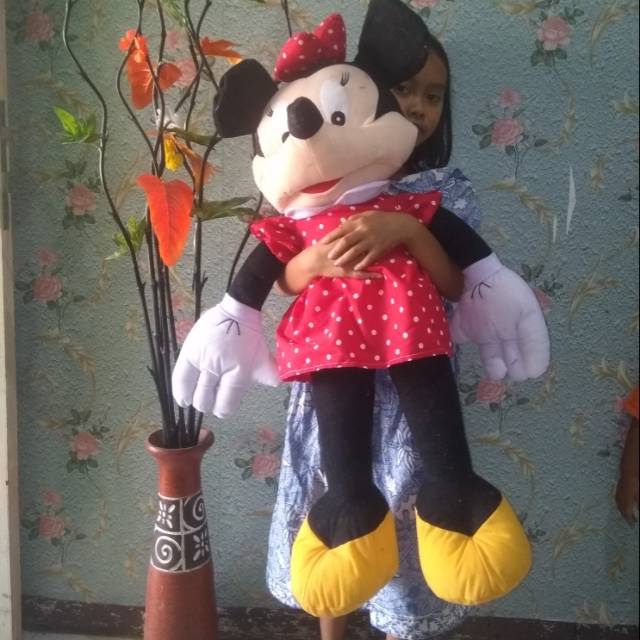 Boneka minnie mouse jumbo