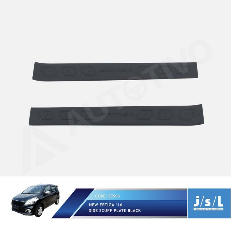 New Suzuki Ertiga Sillplate Samping Pijakan Kaki Hitam JSL BlacK