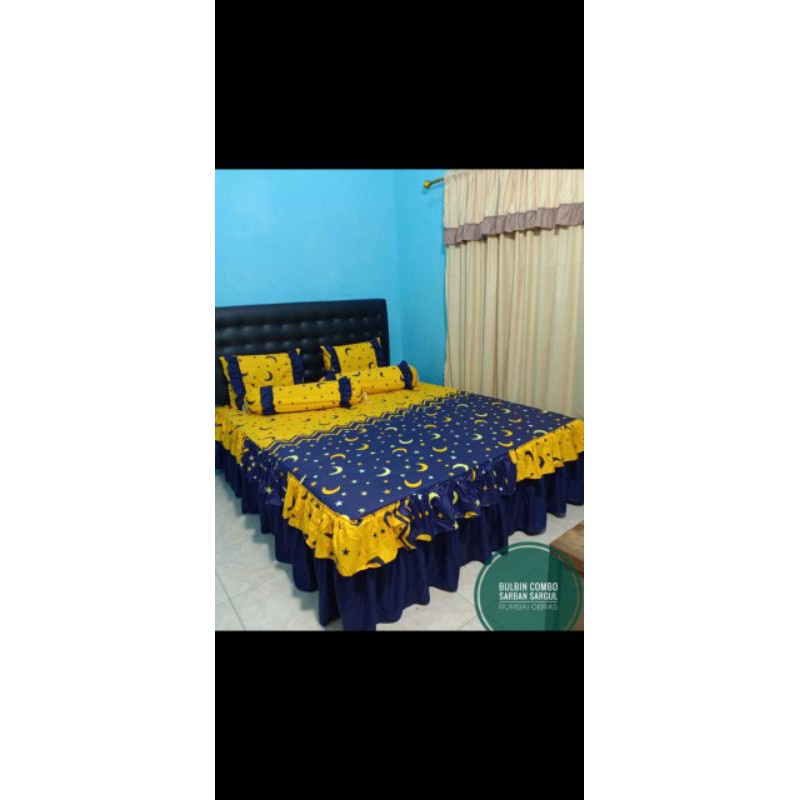 sprei rumbai susun Uk 160x200
