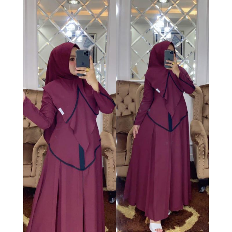 Via set syari by Hanasangka by Irna Gallery