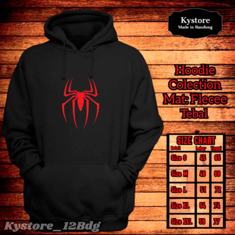 Sweater hoodie motif laba2 superhero