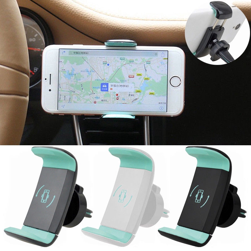 360 ° universal car air vent mount holder ponsel berdiri cradle smart phone