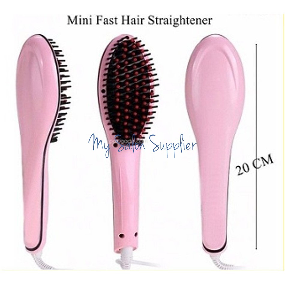 Catok Sisir Hair Straightener Pelurus Rambut Mini 906a