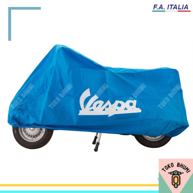 COVER MOTOR VESPA ORIGINAL MEREK FA ITALIA 100% | SARUNG MOTOR VESPA