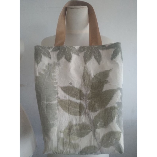 Tote Bag ecoprint