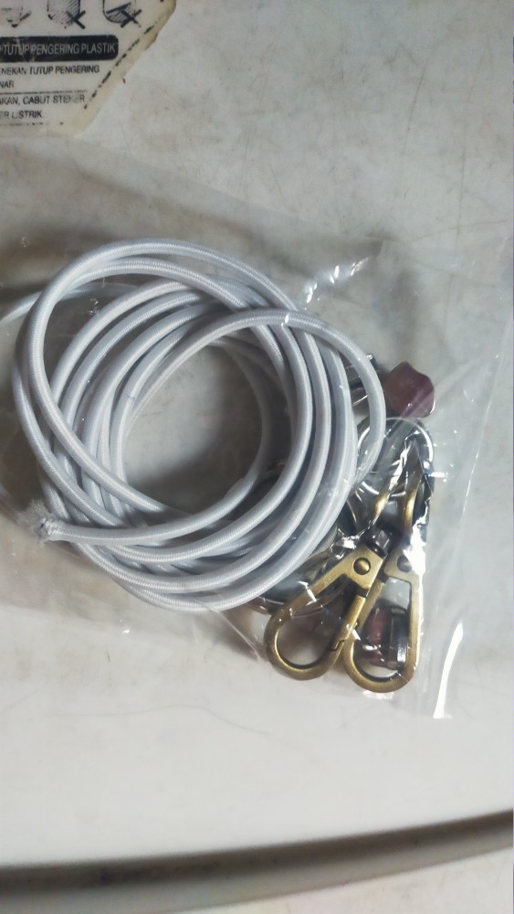 Kepala Resleting No 5 Gigi Besi Gundul Nikel