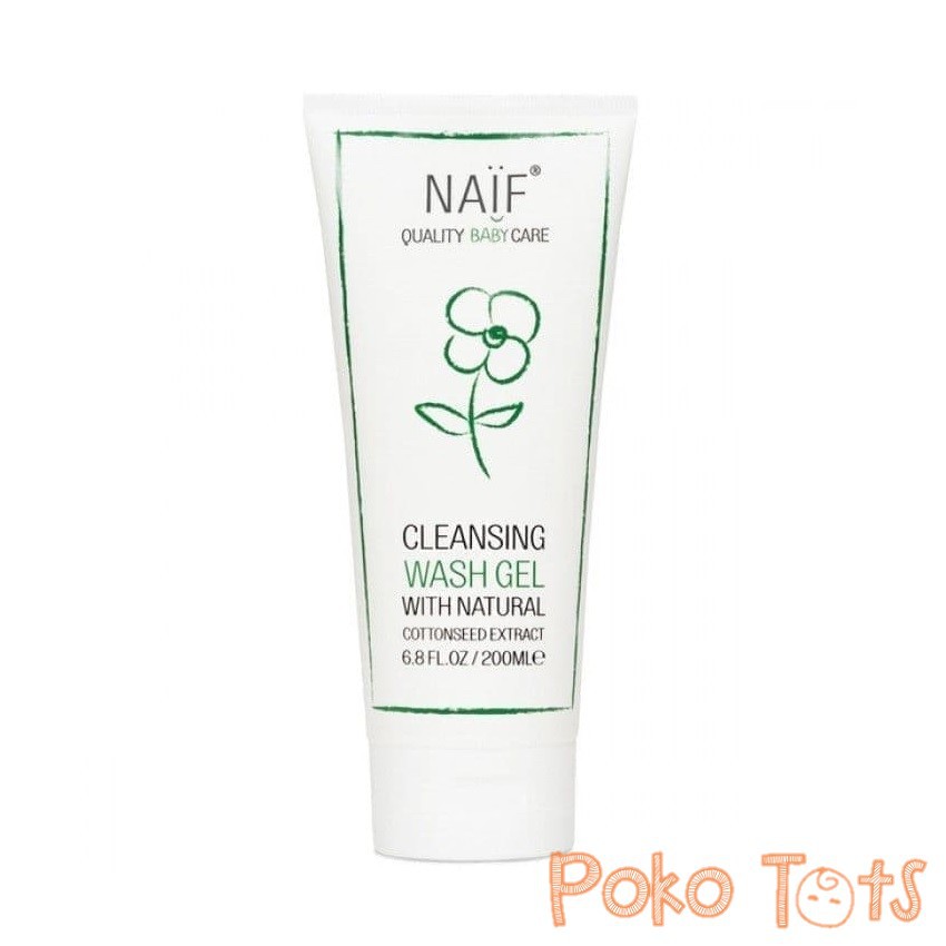 Naif Cleansing Wash Gel 200ml Quality Baby &amp; Kids Care Sabun Bayi Anak