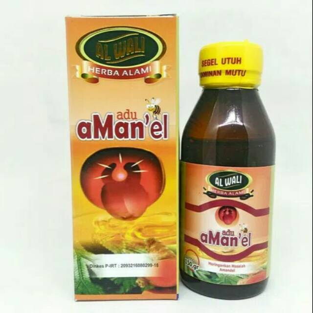 

madu amandel /radang tenggorokan