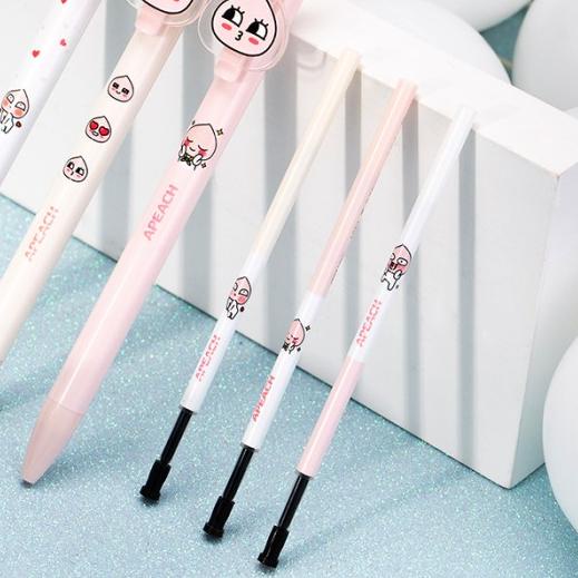 

➩ Deli Set Pulpen KAKAO Friends Apeach 3 pcs Pen dan 9 pcs Refill 33487 ❂