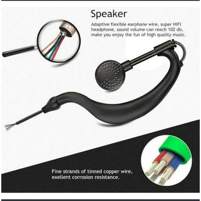 Headset Earphone HT Baofeng Standar / Universal Standar