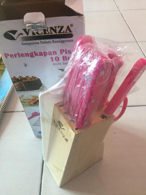 Vicenza  V920 Pisau Set Gagang Warna