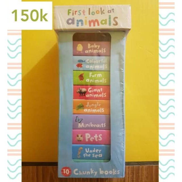 First Look at Animals 10 Chunky Books Book Tower