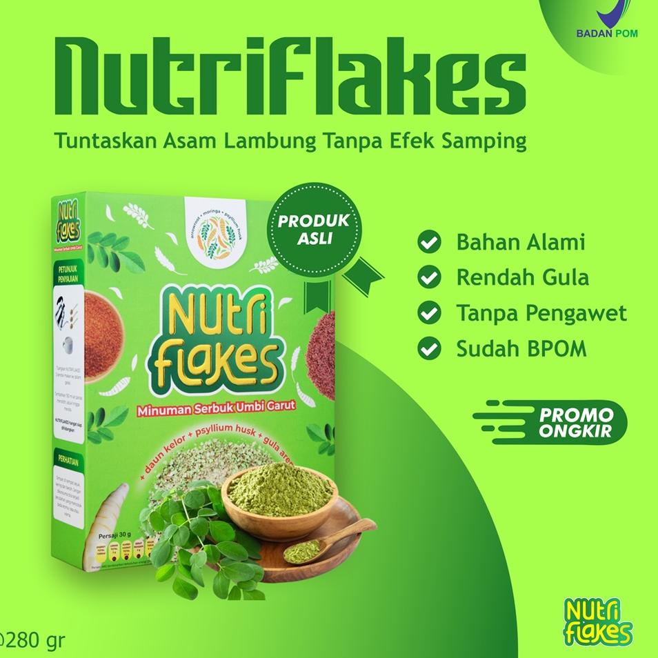 

TERMURAH NUTRIFLAKES SEREAL SEHAT TUNTASKAN ASAM LAMBUNG TANPA EFEK SAMPING 100% PRODUK ASLI SUDAH BPOM ✹ 883