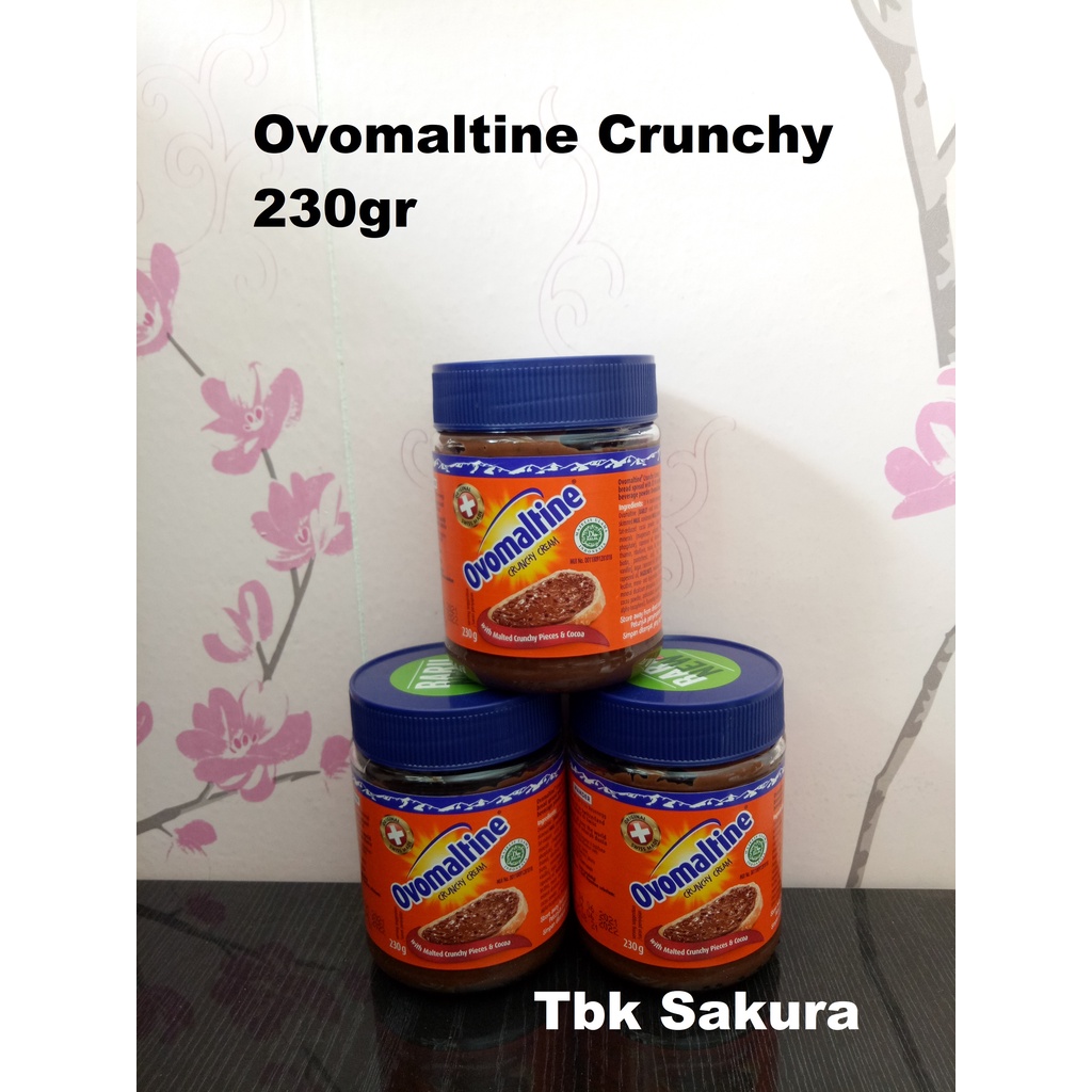 

Ovomaltine Crunchy 230gr / Selai Coklat