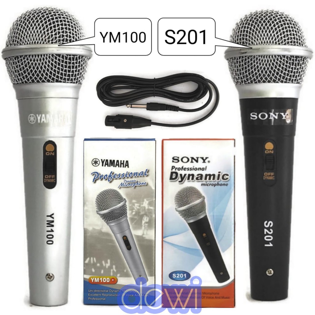 MIC MURAH MICROPHONE KABEL MIK JACK BESAR TERMASUK KABEL N100 N200 M100 M200 S218 ES711 ES722 ES733 ES 845 HS138