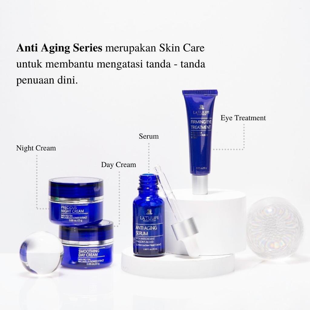 La Tulipe Anti Aging Series ( Smoothing Day Cream | Serum | Precious | Night Cream)