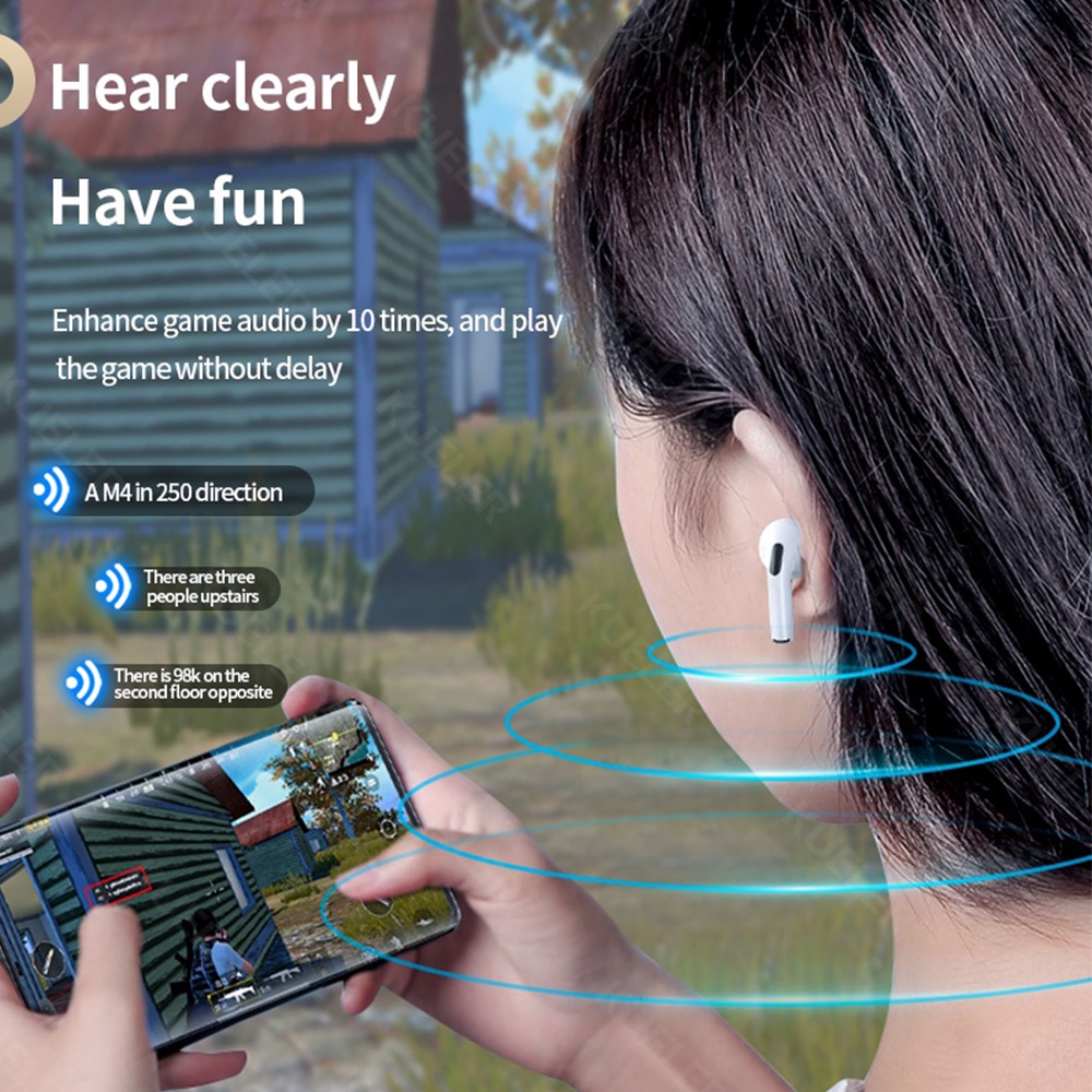 New Pro 6 Sport Headset Bluetooth HiFi Stereo Waterproof Wireless Earphone Bluetooth with Microphone Henset Bloetooth
