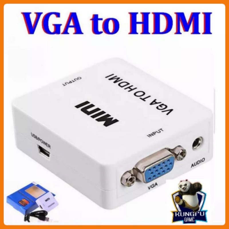 VGA to HDMI  audio +pack