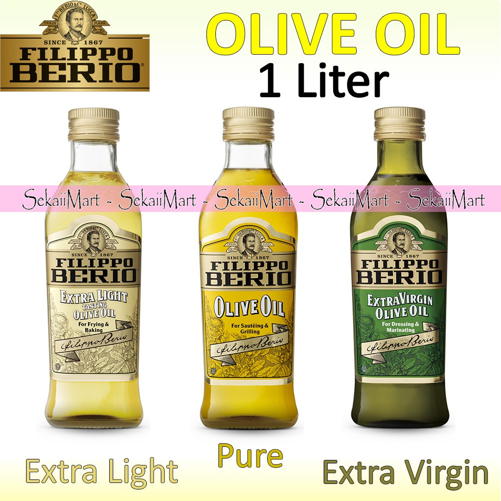 Jual Filippo Berio Olive Oil 1 Liter Filipo Pure Extra Light Extra Virgin Minyak Zaitun 4811