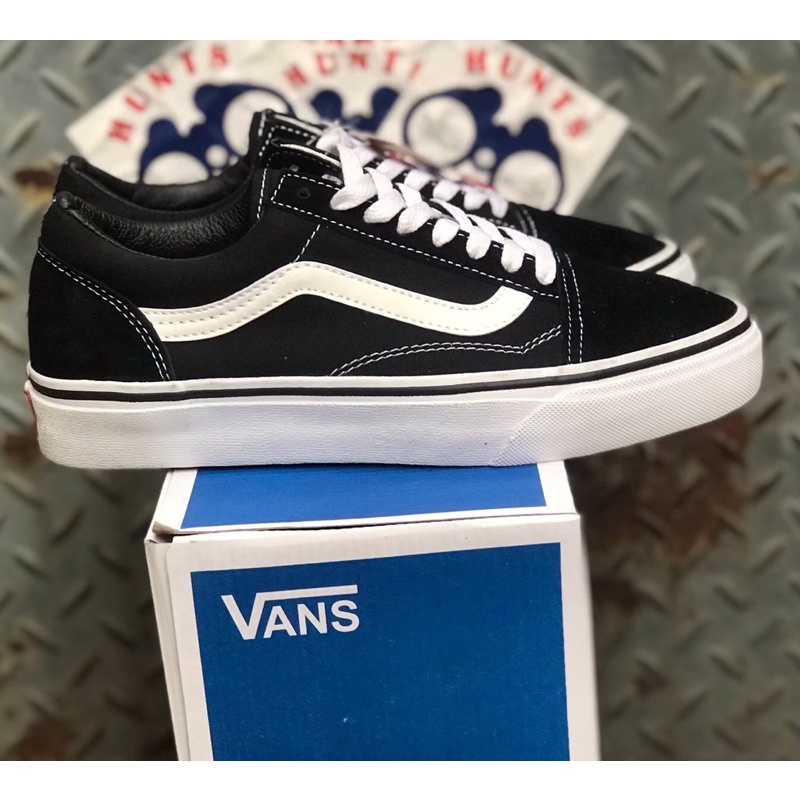 Jual Vans Old Skool Classic Black White | Shopee Indonesia