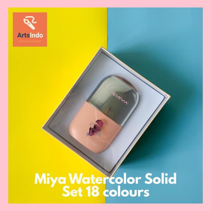 

Sale! Cat Air Watercolor Miya Set 18Colors - Yellow Terpercaya