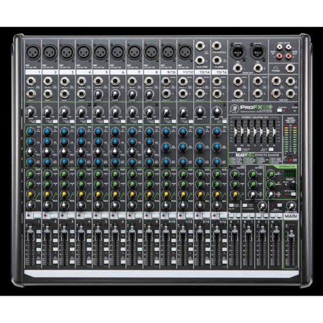Mixer mackie profx 16 v 2 . Mixer 16 channel mackie . Mackie profx 16 v 2