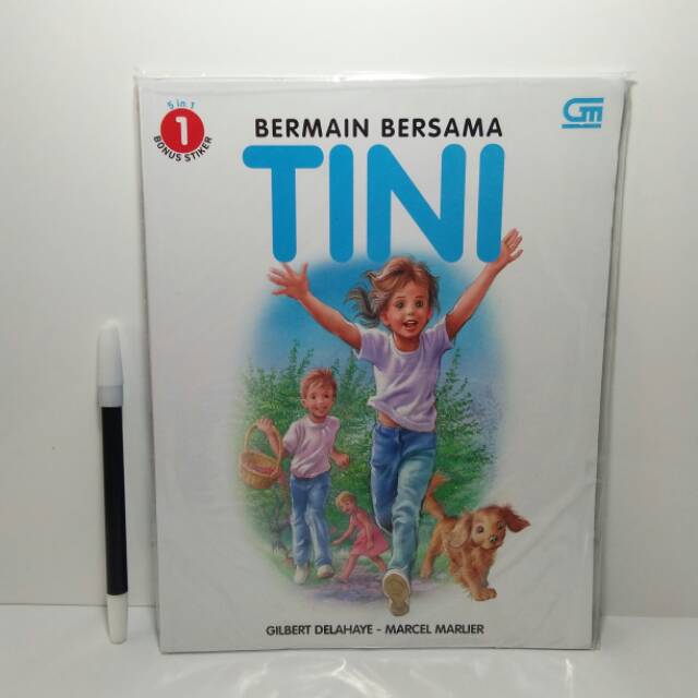 Bermain Bersama Tini | Buku Tini | serial Tini | Tini lawas | bermain bersama tini 1