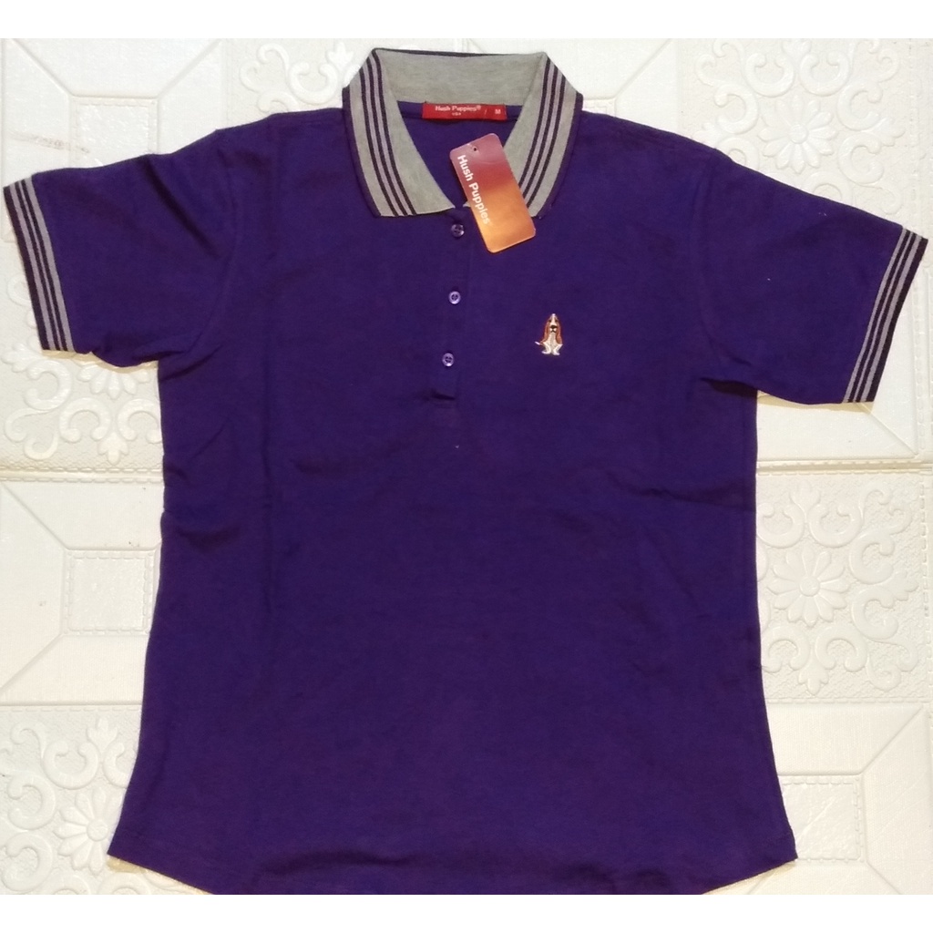 kaos kerah hush puppies cewek